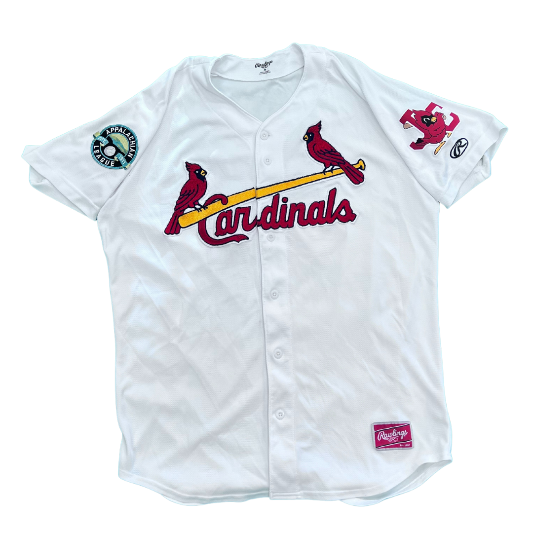 JC Cardinals Home White Game Worn Jersey – Baseball Collective
