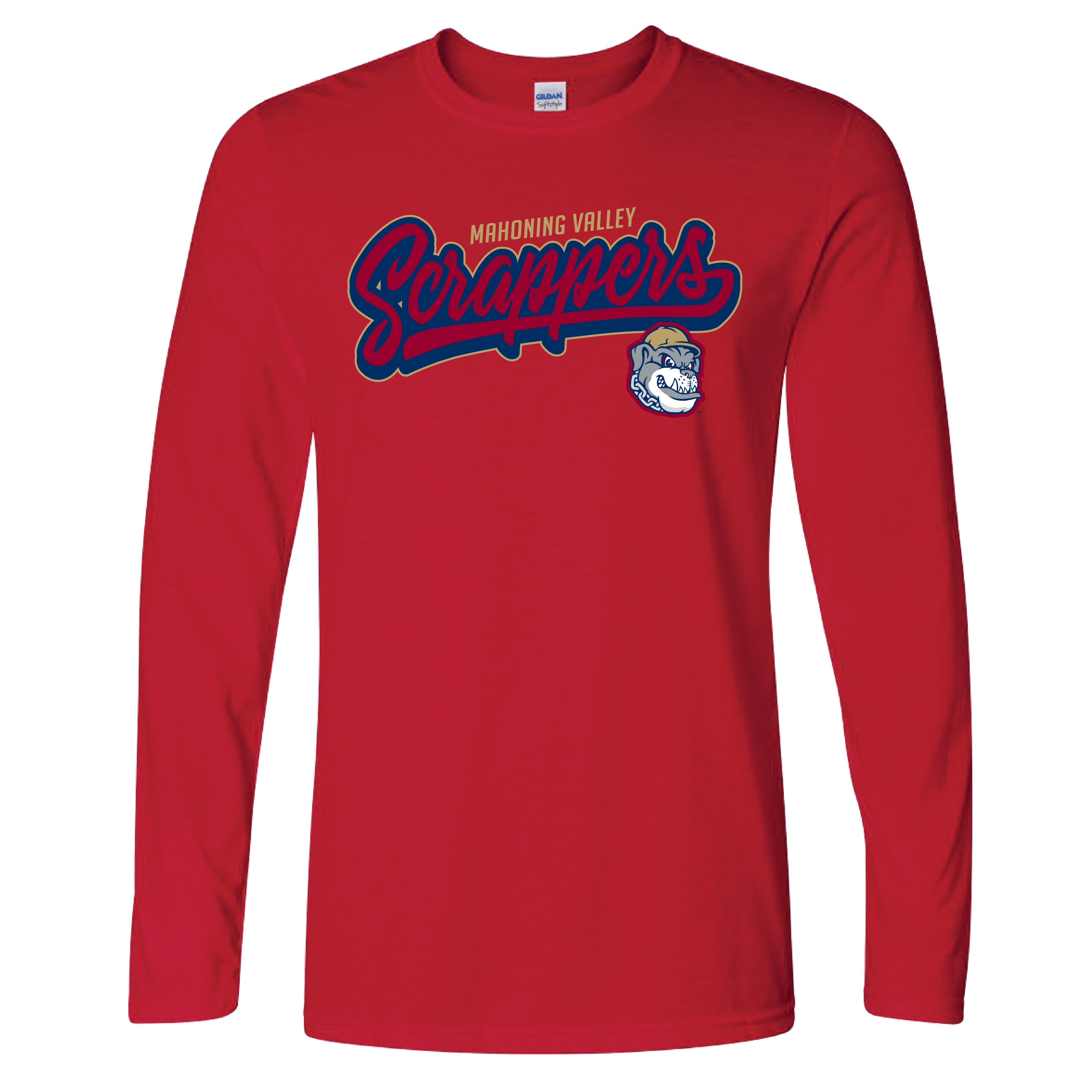Scrappers Cherry Red Long-Sleeve-0