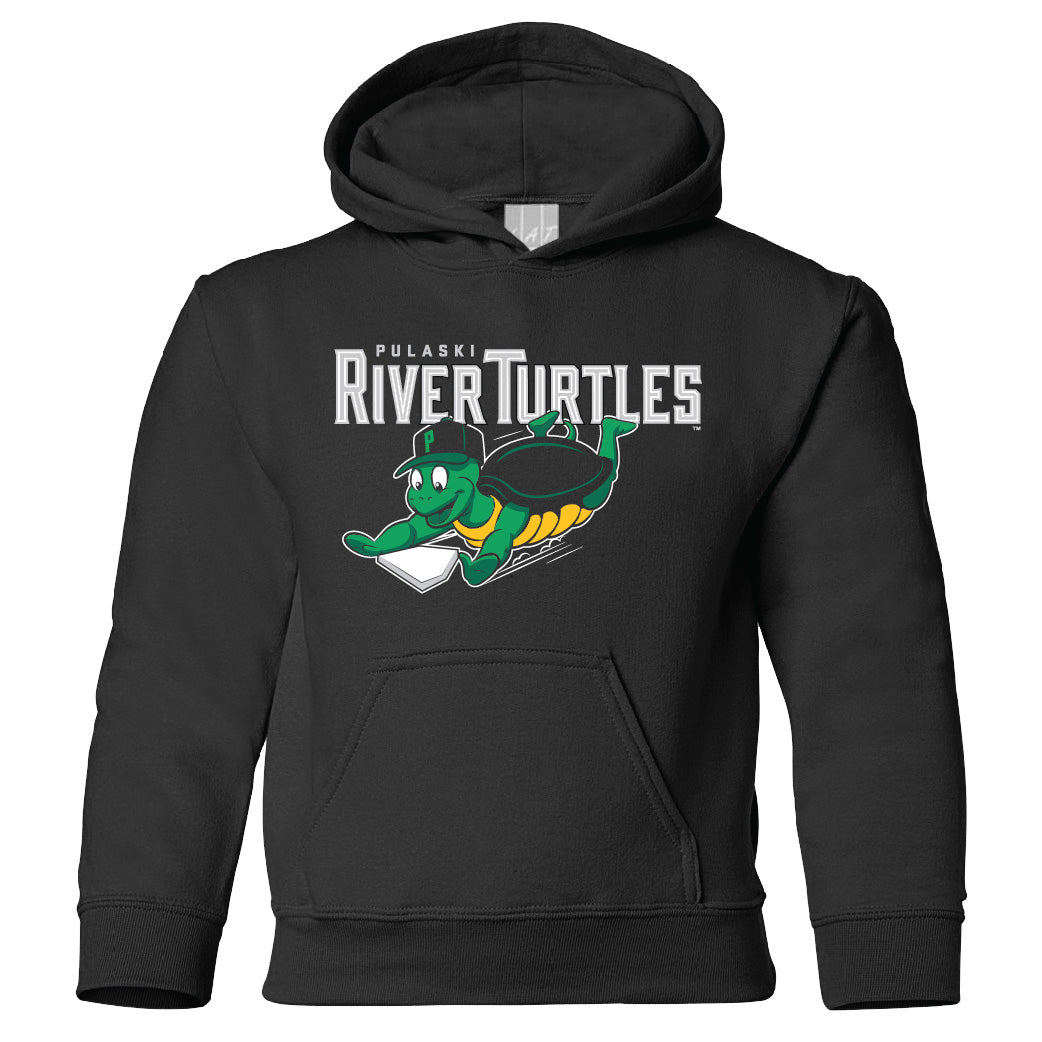 River Turtles Youth Sweatshirt - Green-0