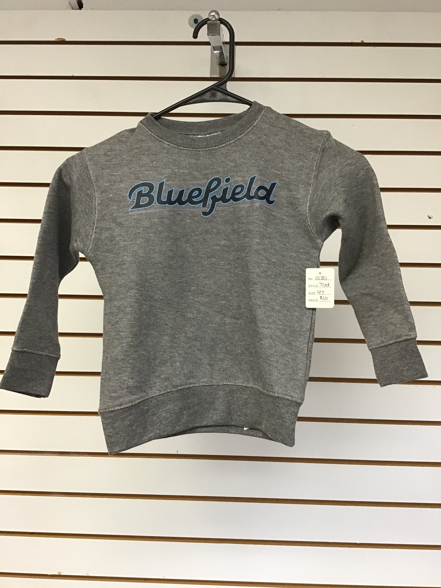 Bluefield- Grey Todler Sweatshirt