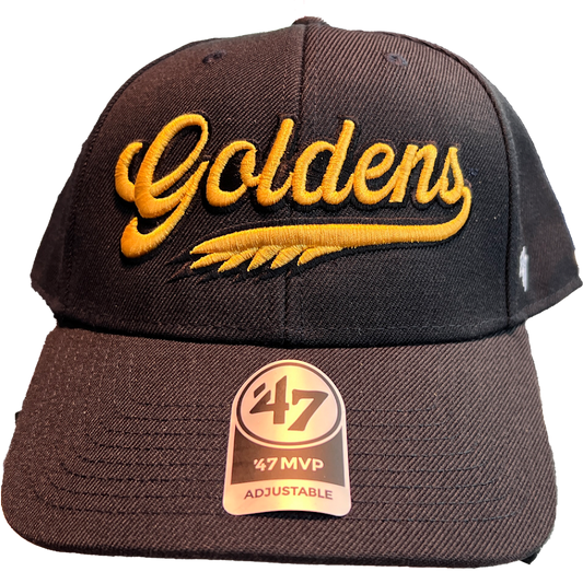 Trenton Goldens Wordmark 47 Brand MVP Adjustable-0