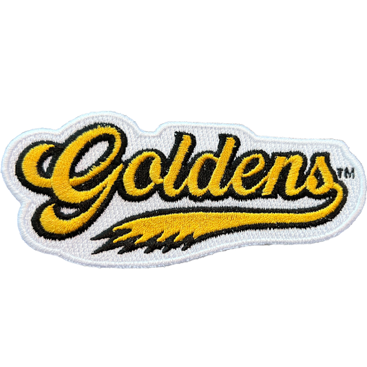 Trenton Goldens Wordmark Patch-0