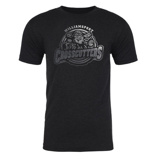 Williamsport Crosscutters Steel Logo Tshirt-0
