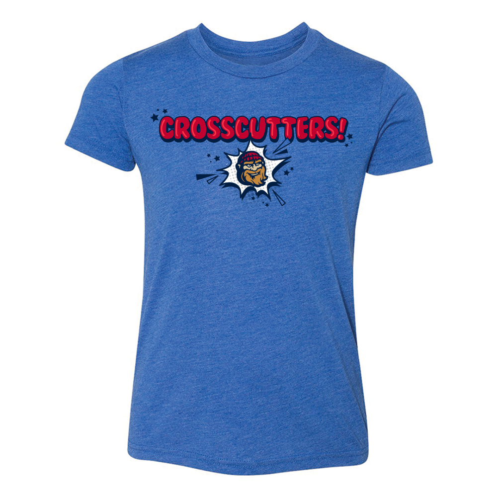 Williamsport Crosscutters Youth Comic Tshirt