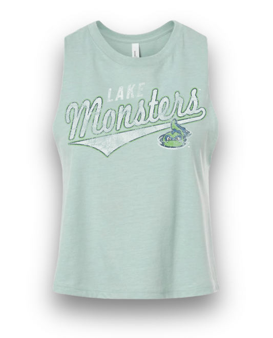 Ladies Loadout Racerback Crop Tank Top-0