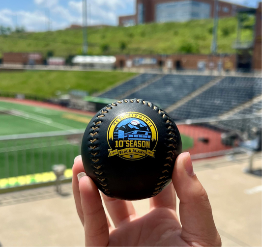West Virginia Black Bears 10th Season Logo Baseball-1