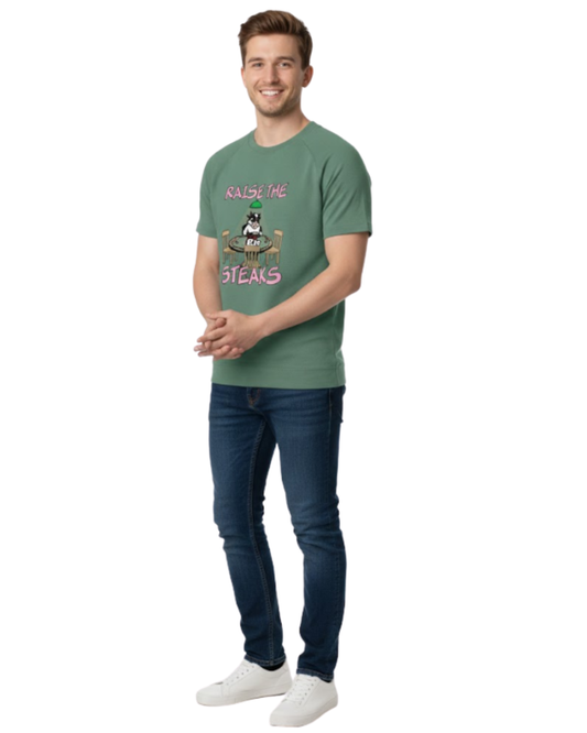 Comfort Colors Raise the Steaks Graphic T-Shirt-1