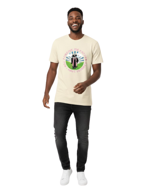 Comfort Colors Forgive Me Father For I have Skimmed Graphic T-Shirt-1