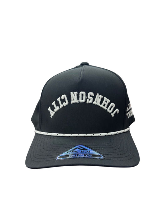 Black Upside Down Johnson City Snap Back Hat-0