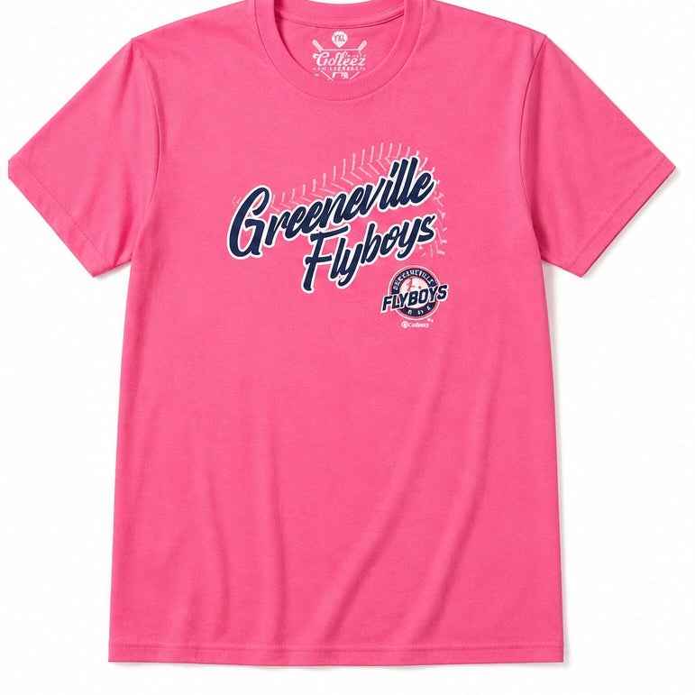 Youth Pink Stitch Tee