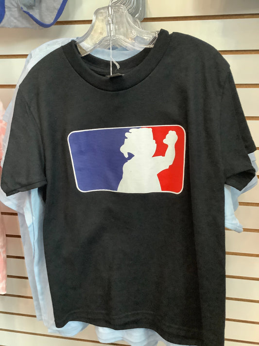 Youth Boomer MLB Logo Tee-0