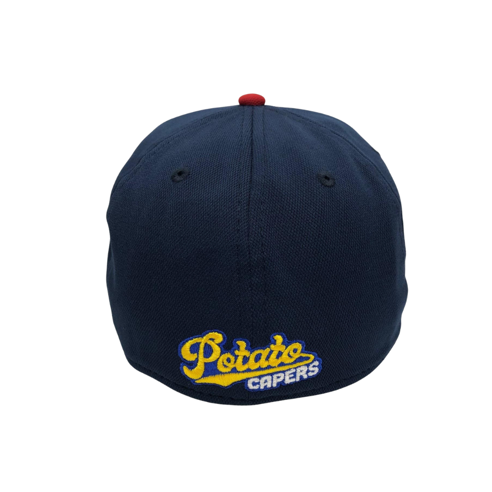 Williamsport Crosscutters Fitted On-Field Potato Capers Cap-2