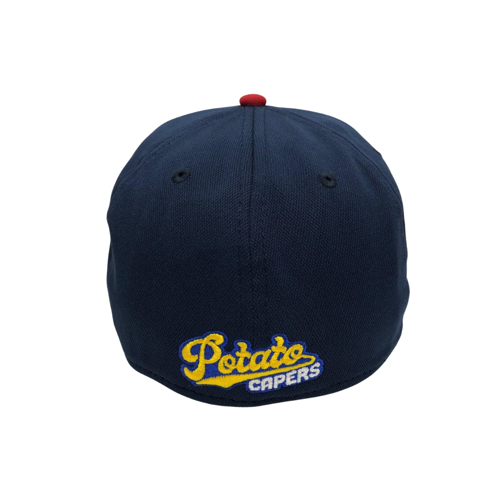 Williamsport Crosscutters Fitted On-Field Red Potato Capers Cap