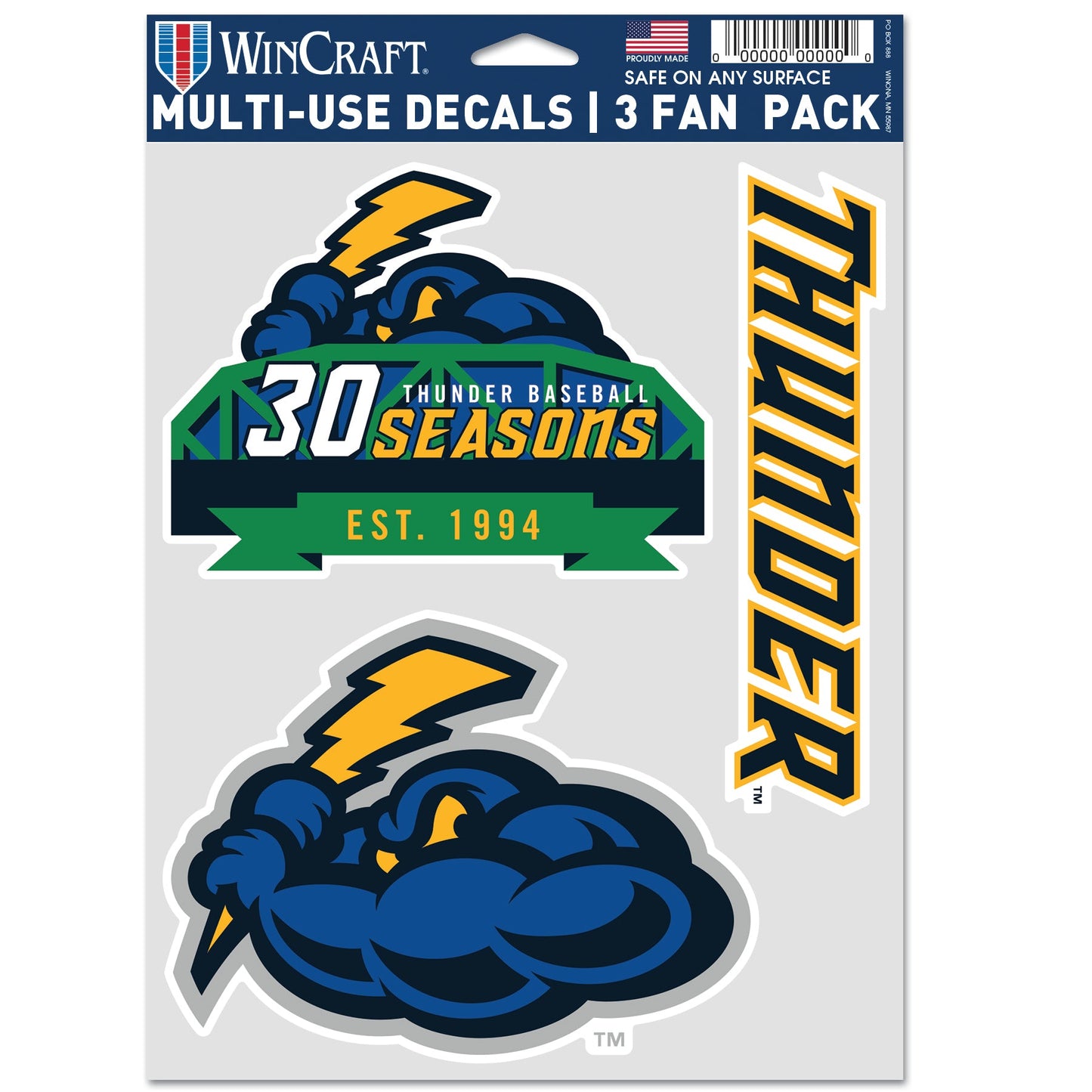 30th Season Decal Pack