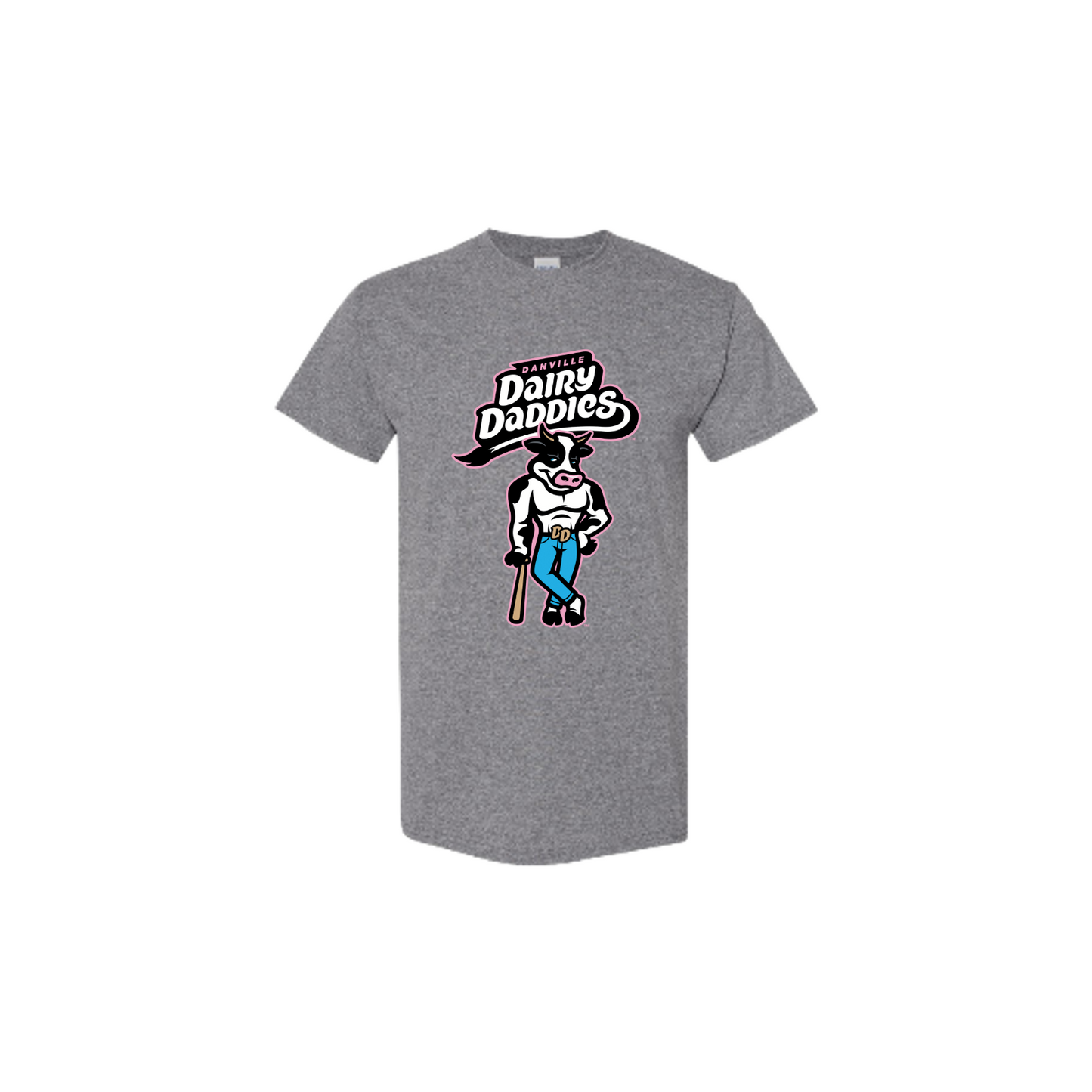 Dairy Daddies Short Sleeve Character T - Graphite Heather