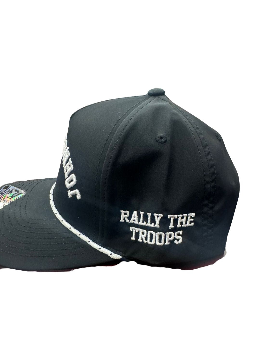 Black Upside Down Johnson City Snap Back Hat