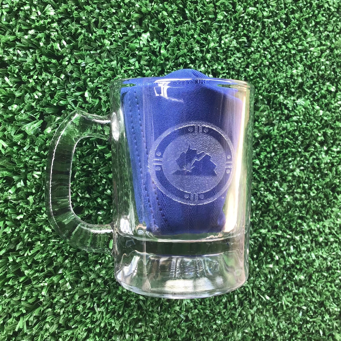 Etched Two Virginias Shot Glass