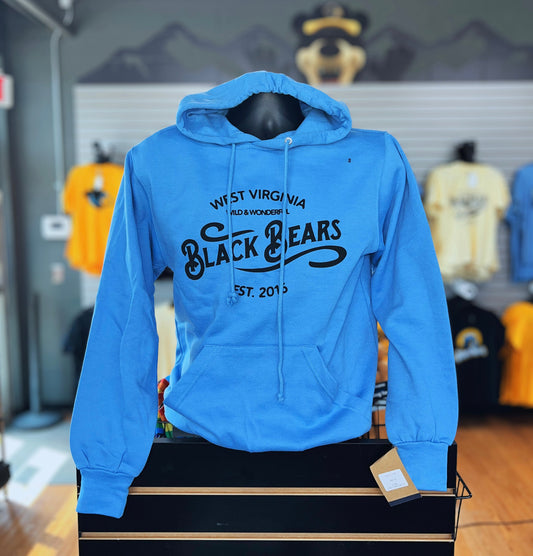 West Virginia Black Bears Wild & Wonderful Blue Hoodie-0