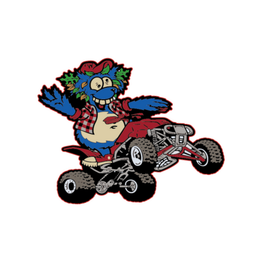 Williamsport Crosscutters Boomer 4-Wheeler Pin-0