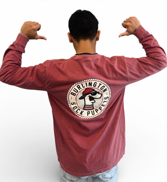 Sock Puppets Long Sleeve Brick Pocket Tee-1