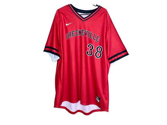 Greeneville Reds Player Used BP Jerseys-0