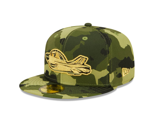 Aberdeen IronBirds New Era Armed Forces 2022 59FIFTY Fitted Cap-2