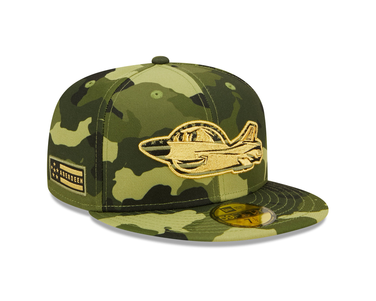 Aberdeen IronBirds New Era Armed Forces 2022 59FIFTY Fitted Cap