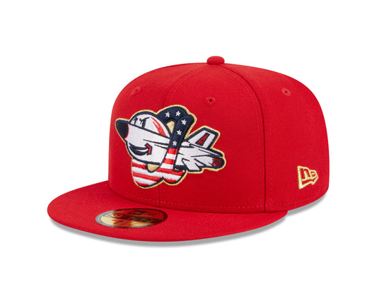 Aberdeen IronBirds - 2023 4th of July 59FIFTY Fitted Cap-2