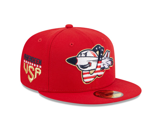 Aberdeen IronBirds - 2023 4th of July 59FIFTY Fitted Cap-1