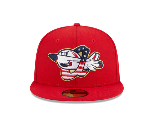 Aberdeen IronBirds - 2023 4th of July 59FIFTY Fitted Cap-0