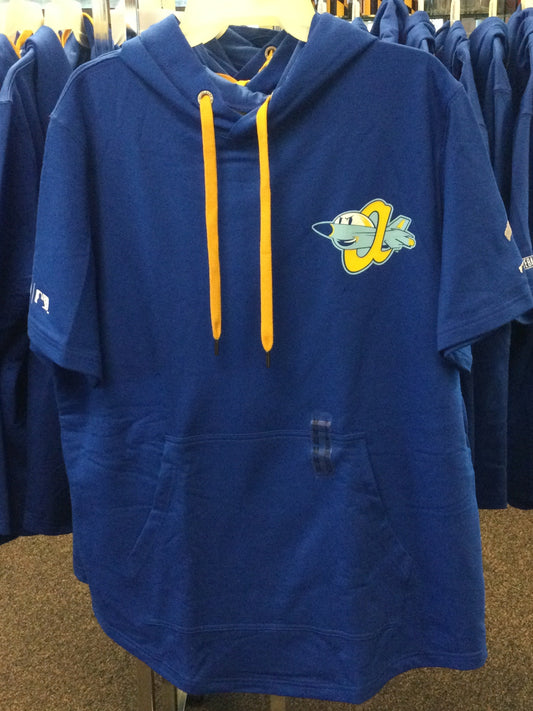 Aberdeen IronBirds - Baseballism Short Sleeve Hoodie-0