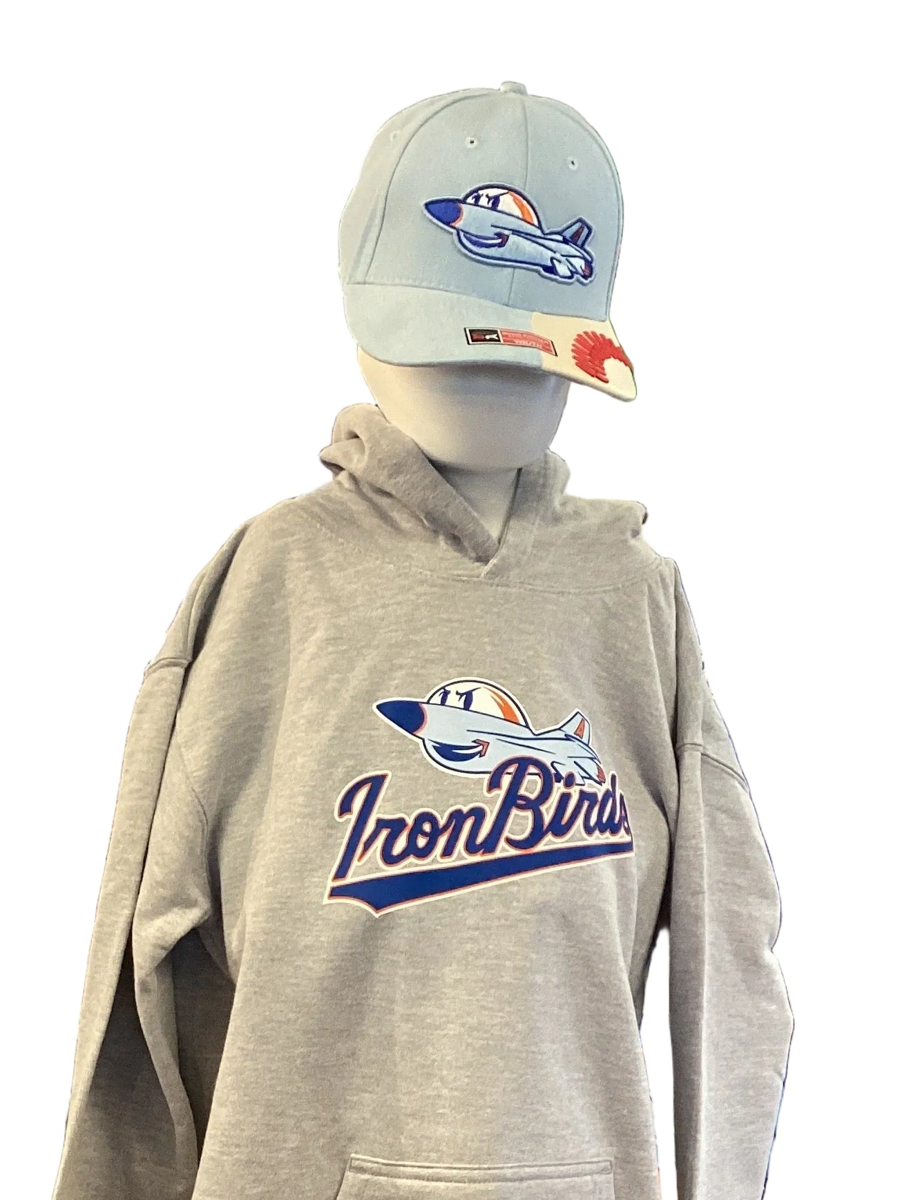 Aberdeen IronBirds YOUTH Hat Jersey Light Blue