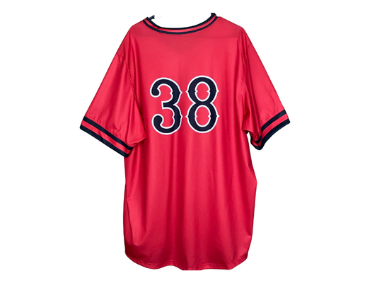 Greeneville Reds Player Used BP Jerseys-1