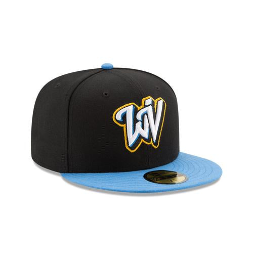 West Virginia Black Bears WV Fitted Hat-1