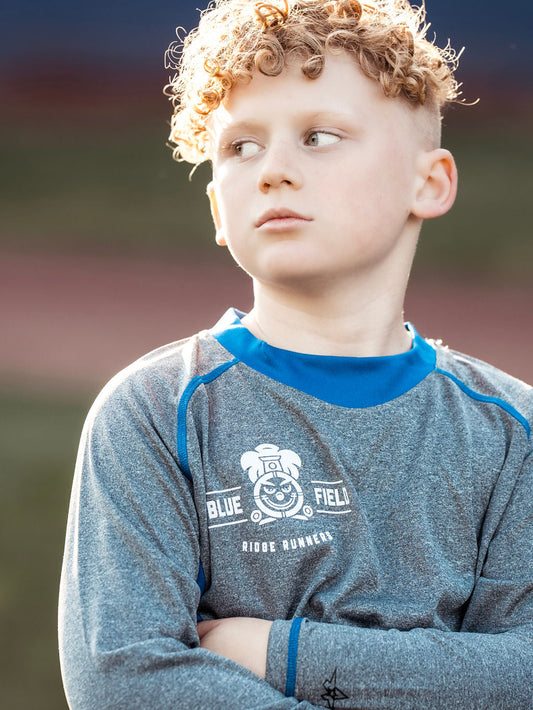 Blue/Grey Two Toned Ridge Runner Split-0