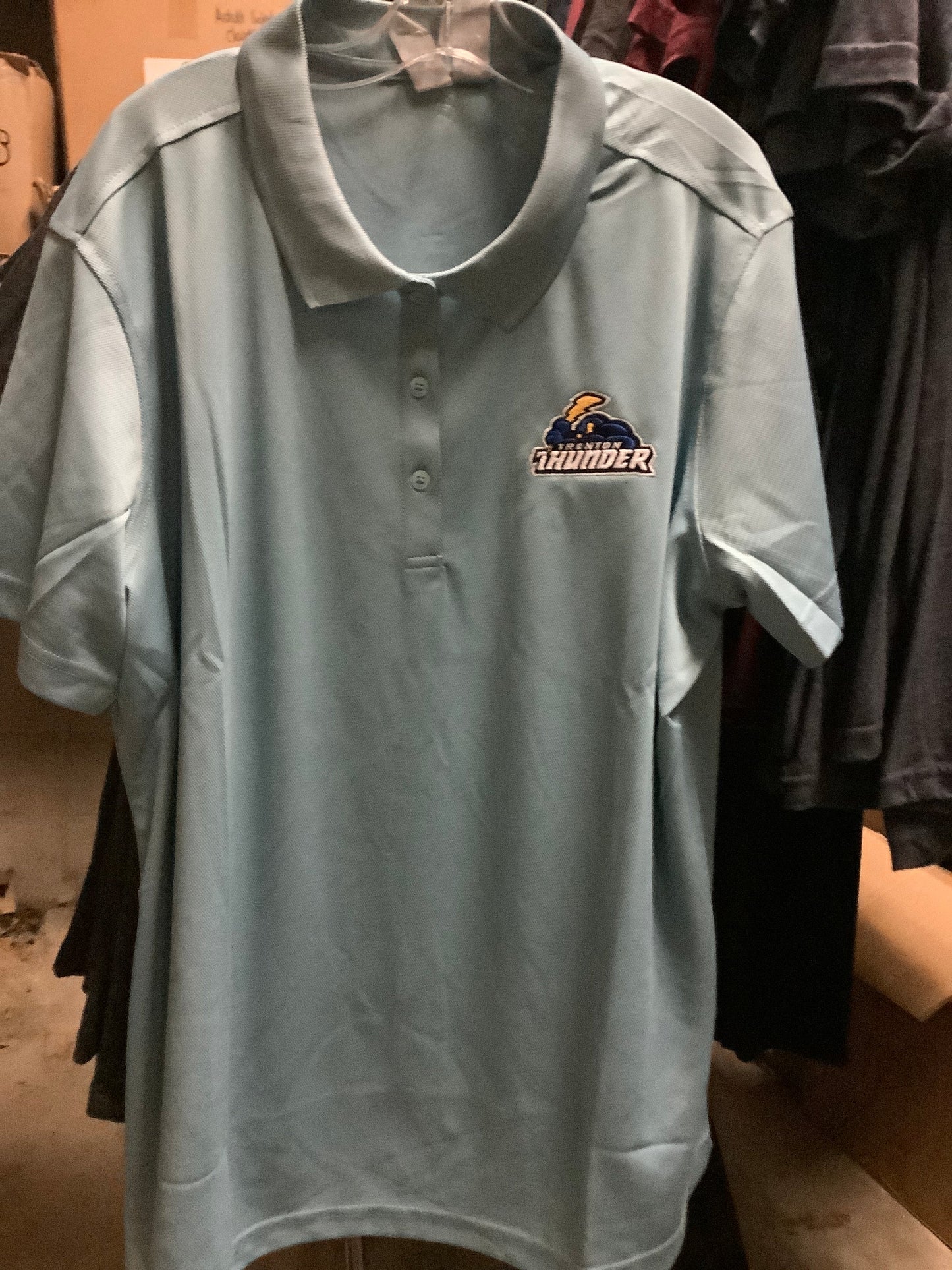 Women’s Light Blue Logo Polo