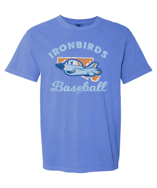 Aberdeen IronBirds ADULT MD State Outline BLUE-0