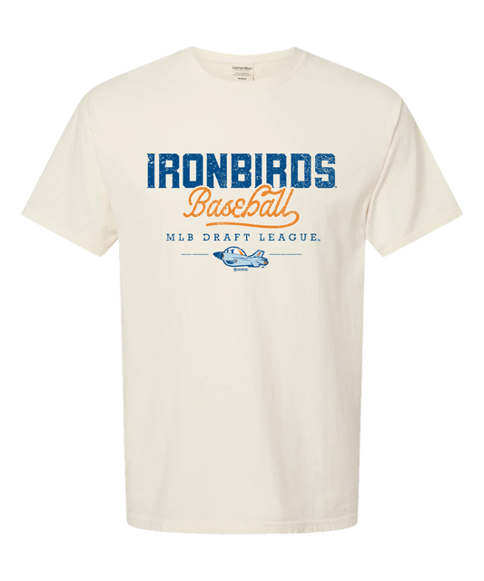 Aberdeen IronBirds Baseball ADULT Comfort Vintage Script-0
