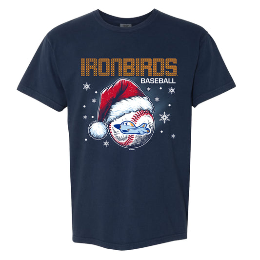 Aberdeen IronBirds - Navy Holiday Elves T-Shirt-0