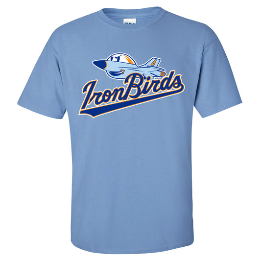 Aberdeen IronBirds- YOUTH Home Logo Tee CAR BLUE-0