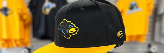 West Virginia Black Bears Pro Flex Alt Hat-1