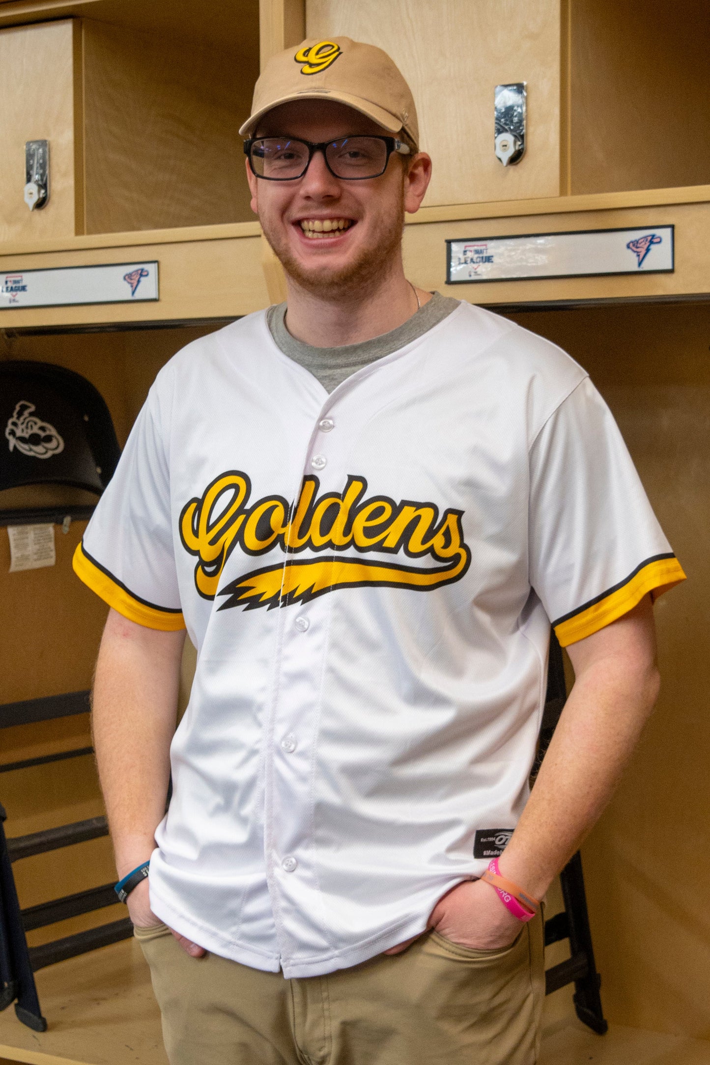 Adult Trenton Goldens Replica Jersey
