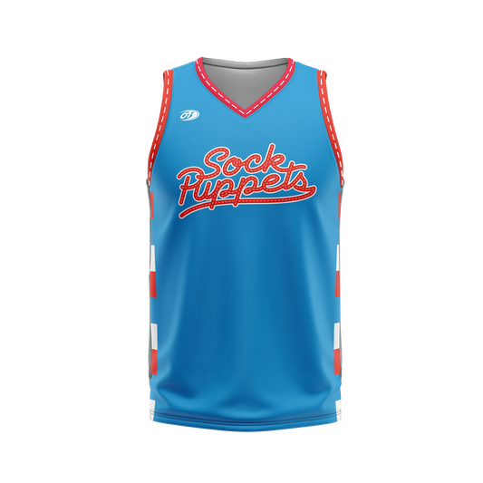 Sock Puppets Basketball Jersey-0