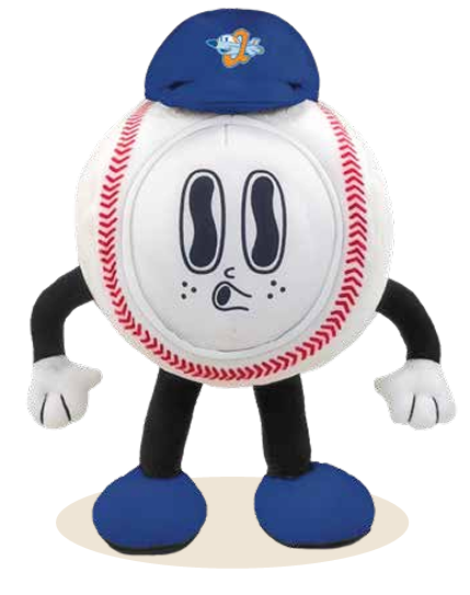 Aberdeen IronBirds - Baseball Friend Plush with 3 Expressions