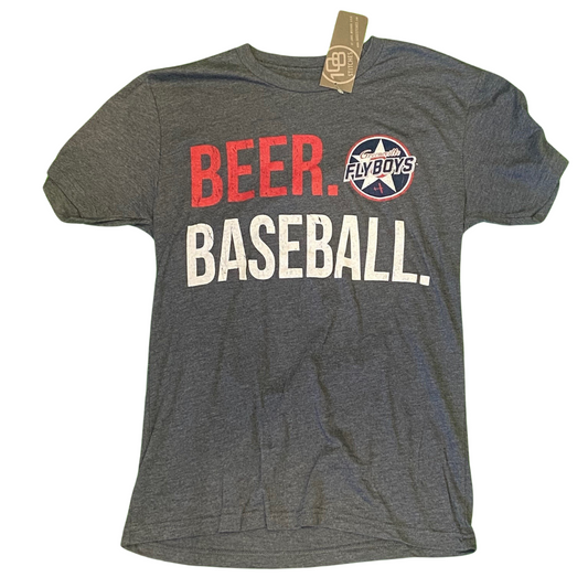 Flyboys Beer. Baseball. Tee-0