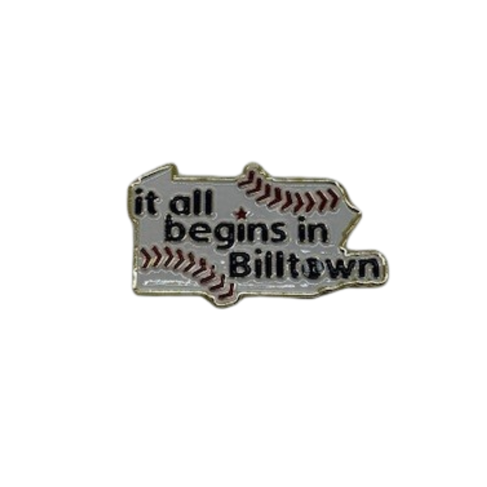 Billtown Logo Pin