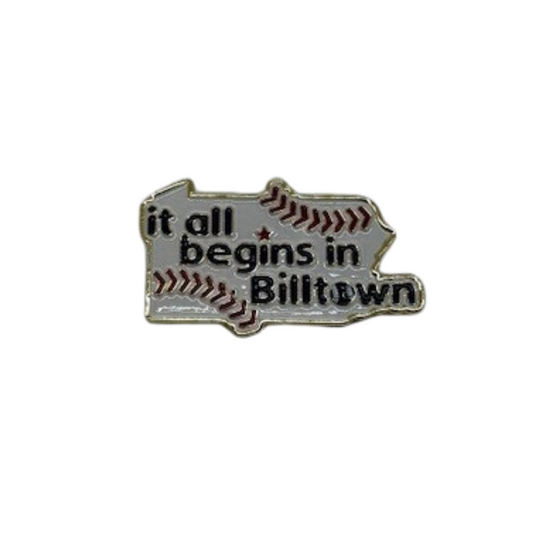 Billtown Logo Pin-0