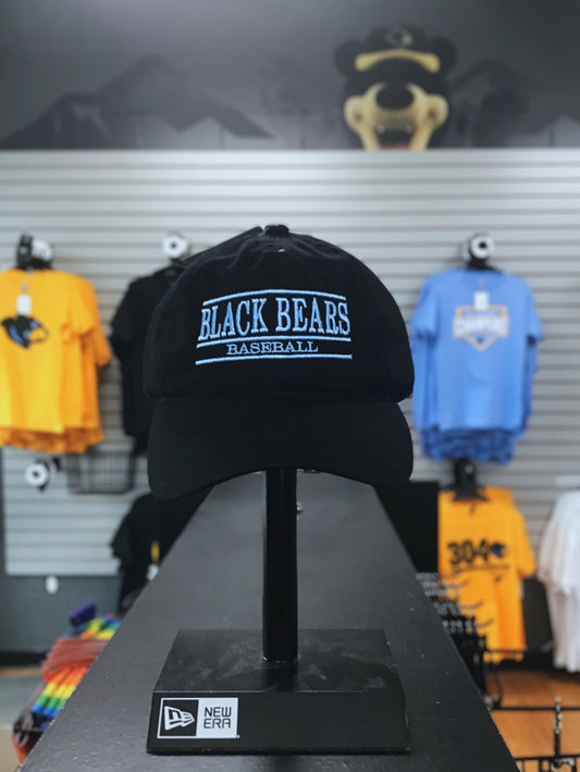 West Virginia Black Bears Black Dad Adj. Hat-0