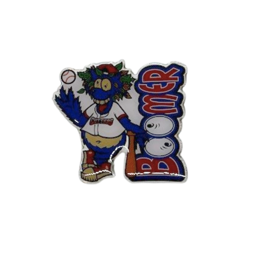 Boomer Logo Pin