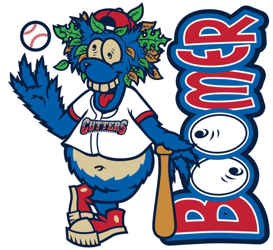 Williamsport Crosscutters Boomer Logo Pin-0